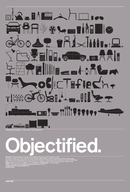 grey objective poster