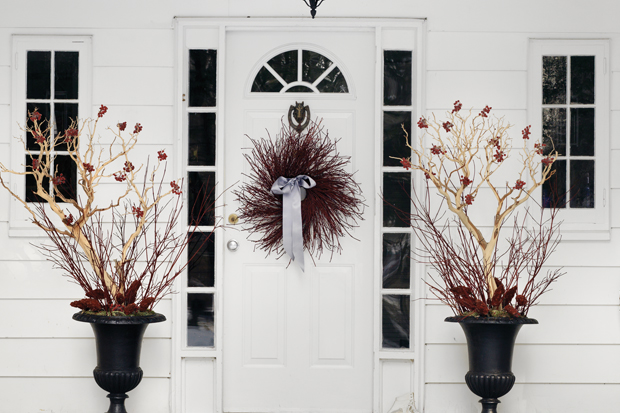Fall & Winter Front Door Decorating Ideas