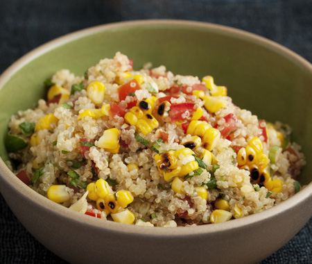 House & Home - Grilled Corn & Quinoa Salad Recipe
