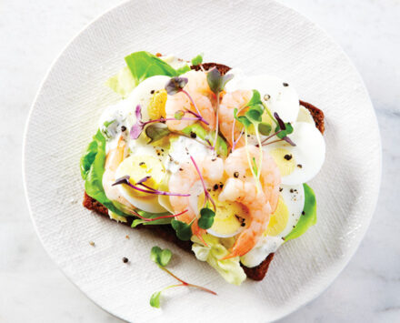 Shrimp & Egg Smørrebrød