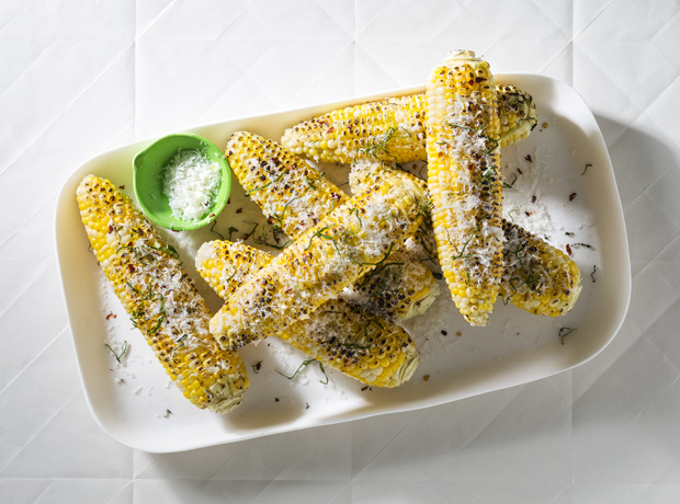 Italian Style Grilled Corn