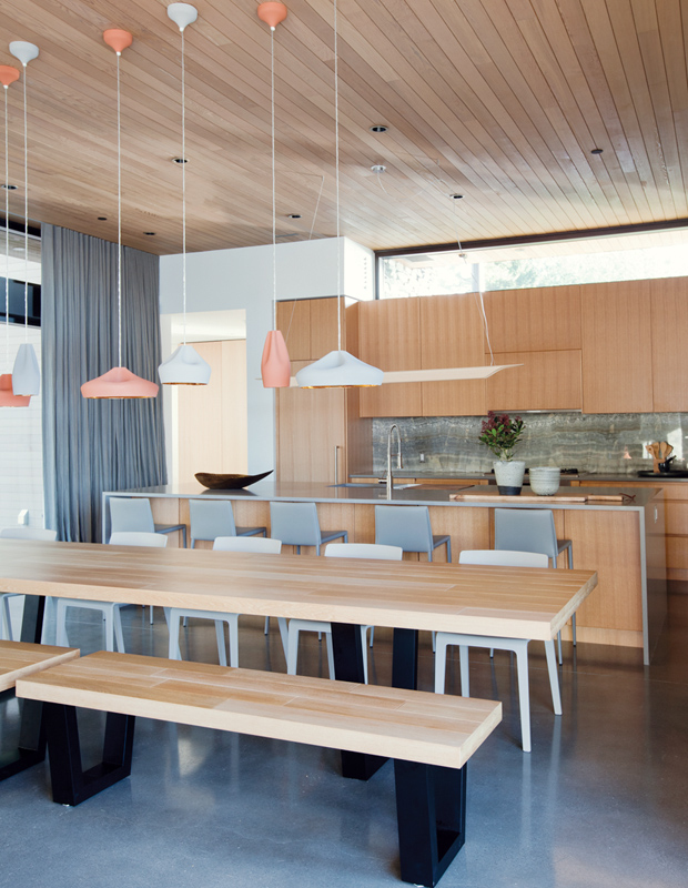 modern kitchen gallery open dining