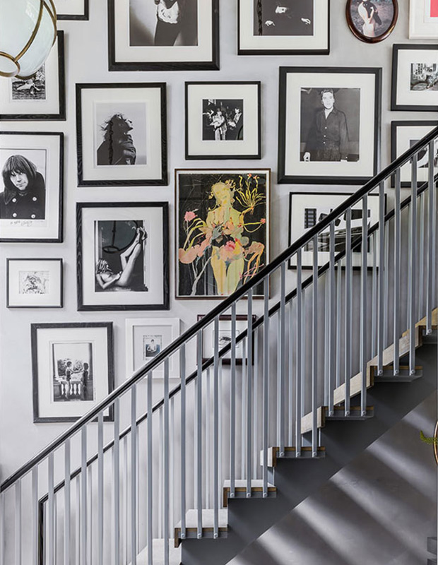 Kate Moss Gallery Wall