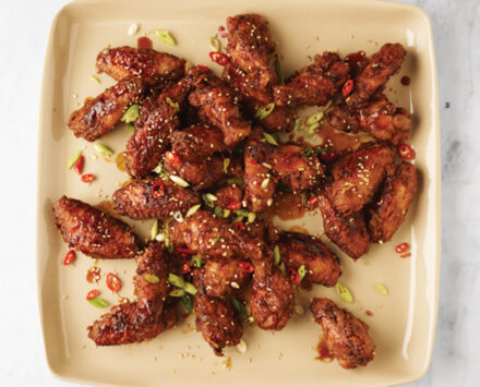 Crunchy Chili Chicken Wings