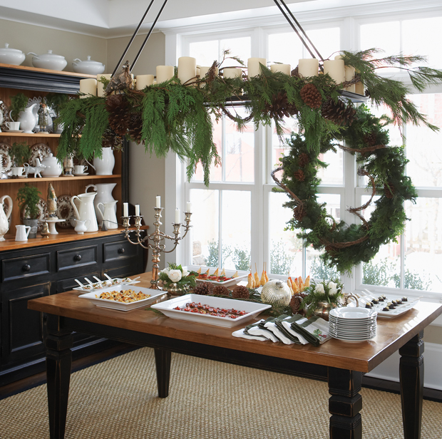 Best Holiday Homes Buffet Table, How To Set Up Buffet Table At Home