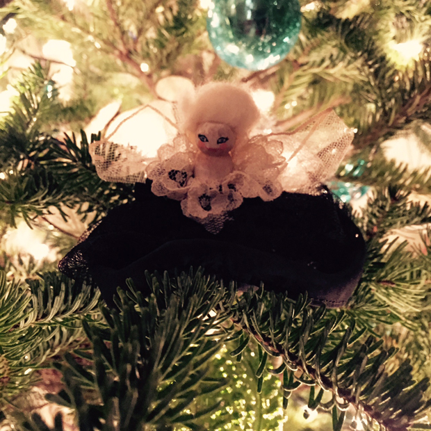 snow fairy ornament