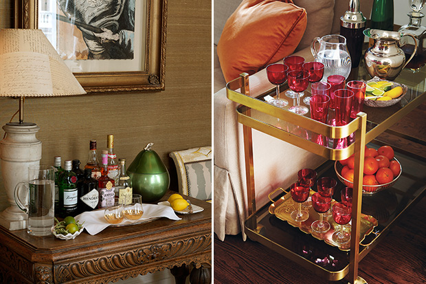 What to Stock in a Bar Cart