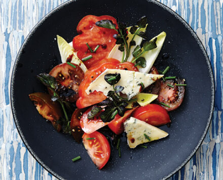 Heirloom Tomato & Blue Cheese Salad