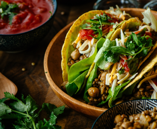 meatless tacos