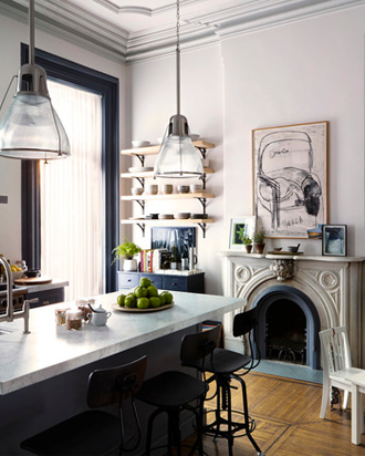 nancy meyers kitchen the intern