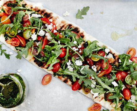 grilled flatbread