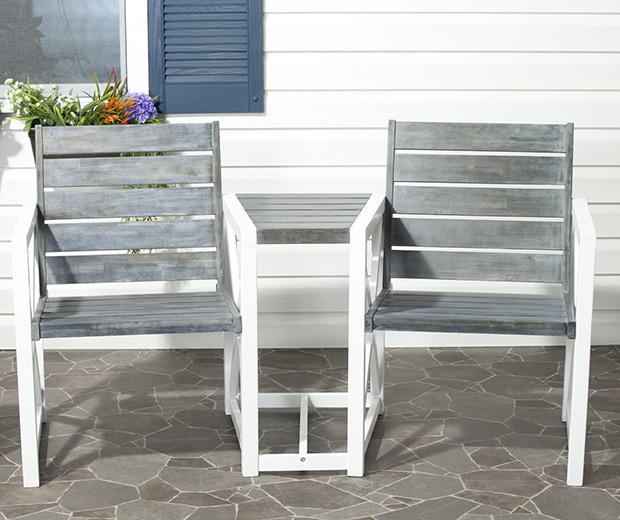 white patio furniture