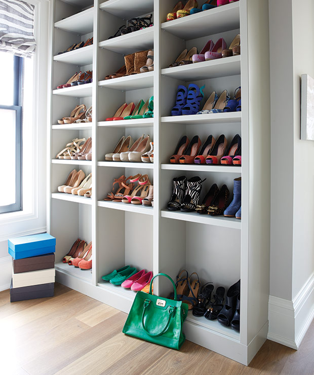 Suzanne Cohon Home Shoe Closet