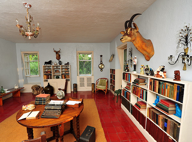 Ernest Hemingway Key West Home Library Studio