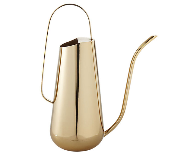 brass watering can