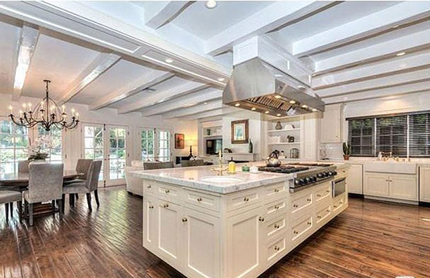Adele Beverly Hills Mansion Kitchen