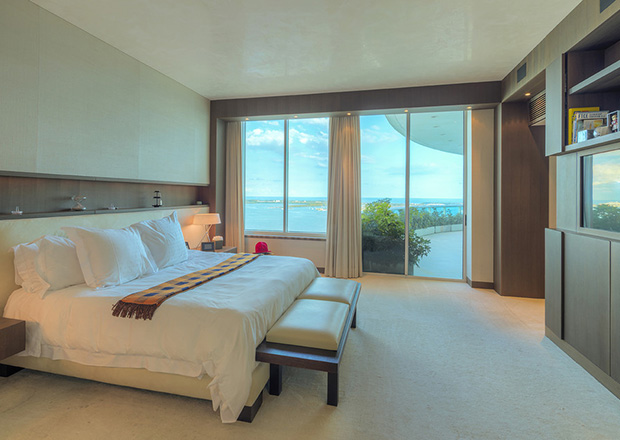 Pharrell Williams Penthouse bedroom
