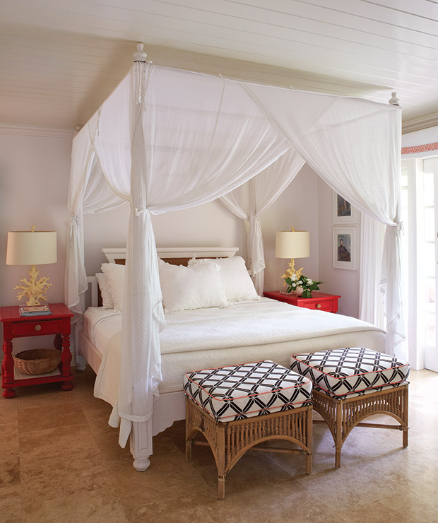 colette van den thillart barbados beach house bedroom