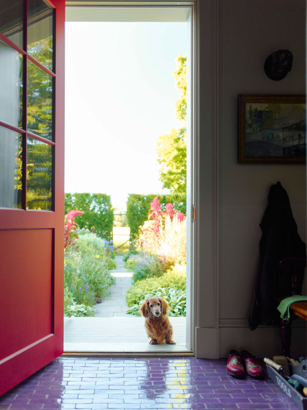 House and Home Book Preview - A House in the Country: Back Door