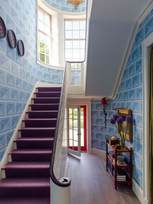 House and Home Book Preview - A House in the Country: Staircase