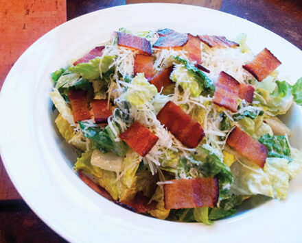 black dog's caesar salad