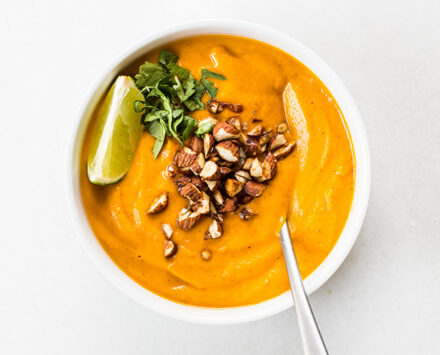 Creamy Thai Carrot Sweet Potato Soup