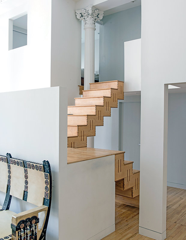 Michelle Oka Doner Loft Stair