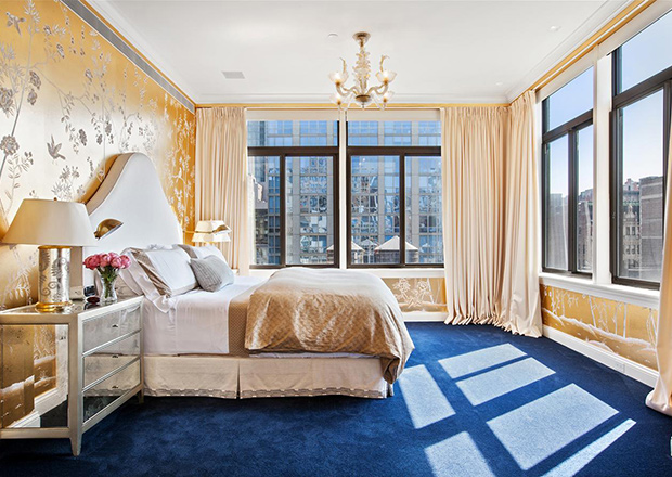 NYC Penthouse bedroom