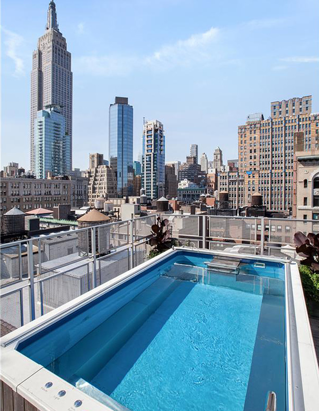 NYC Penthouse pool