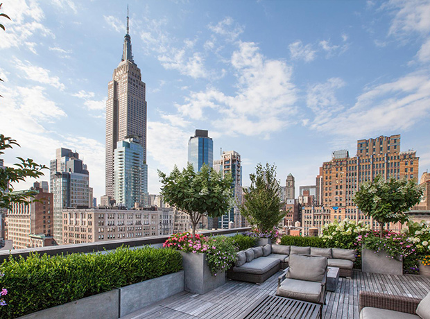NYC Penthouse rooftop