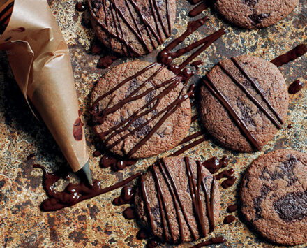 Donna Hay Cacao Fudge Cookies