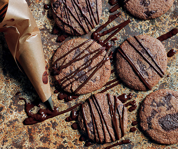 Donna Hay Cacao Fudge Cookies