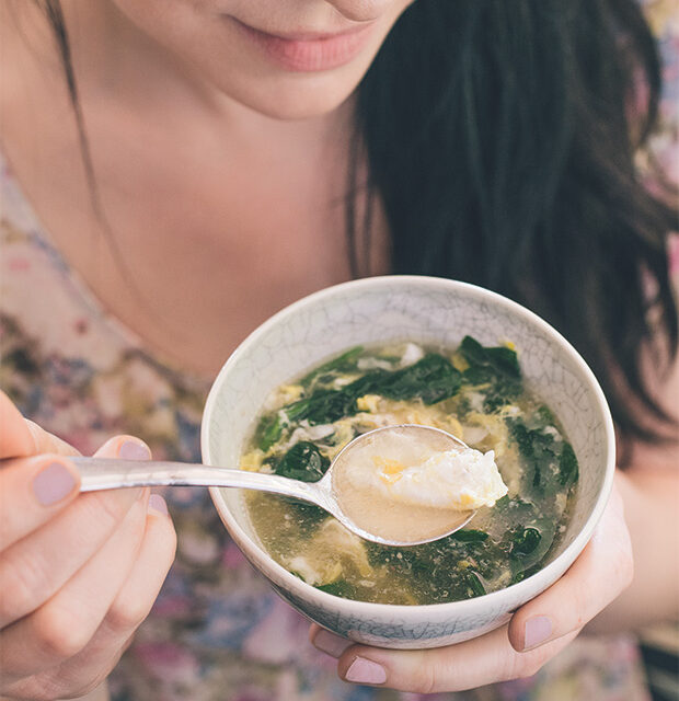 Stracciatella Soup
