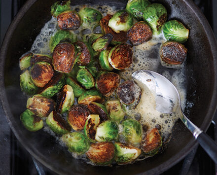 Blackened Brussels Sprouts