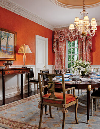 Decorating with all-over colour