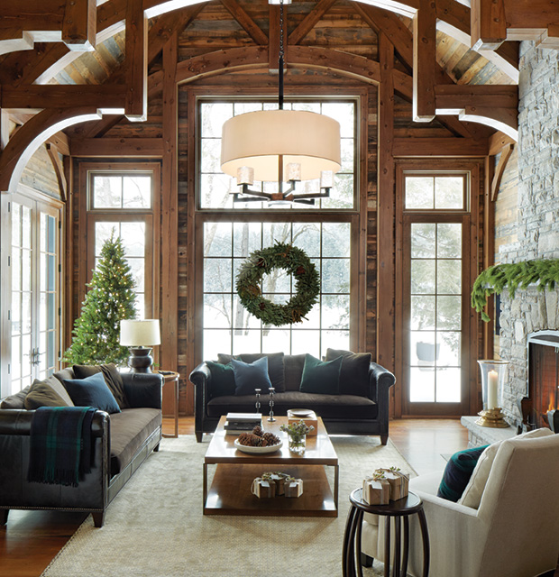 Find Your Holiday Style 21 Natural Christmas Decorating Ideas House Home - Inside House Christmas Decorating Ideas