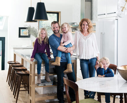 modern vintage family home
