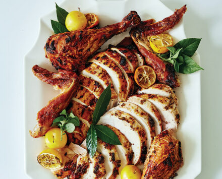 Mustard and Za’atar Barbecued Turkey