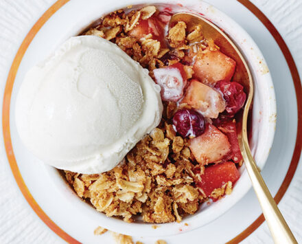 Cranberry-Apple Crisp