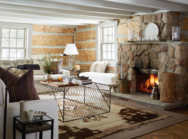 Cozy Fall Vibes - Rustic Living Room Decor