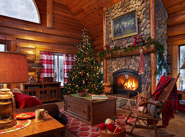 Santa Claus House living room