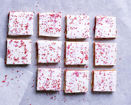 raspberry squares