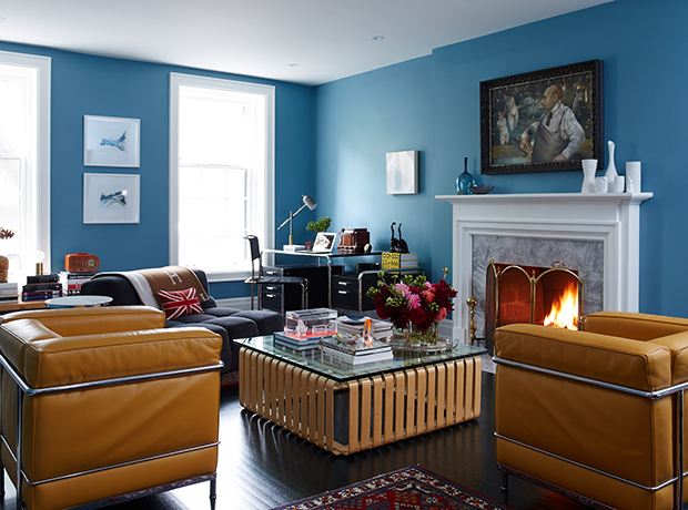Find Out What Type Of Sofa Is Trending, Living Rooms With Blue Leather Sofas