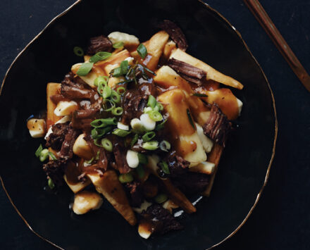 Braised Beef Cassava Poutine