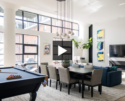 light-filled loft