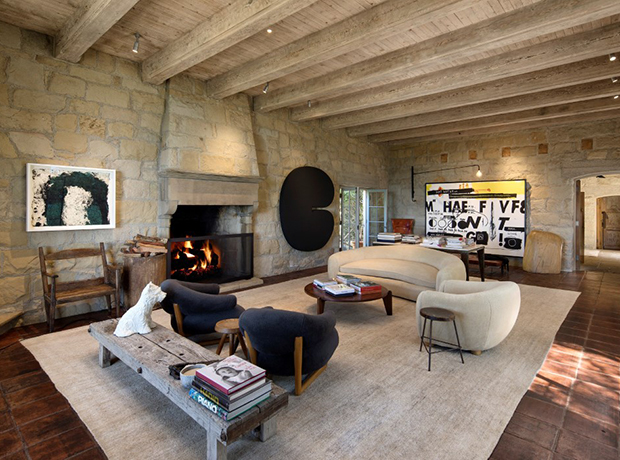 House & Home - 13-ellen-degeneres-santa-barbara-estate-living-room-with