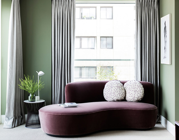 plum sofa living room ideas