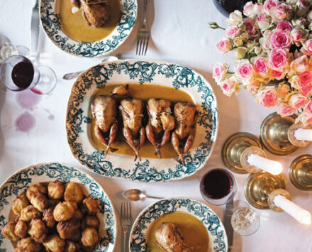 Quail Stuffed With Foie Gras