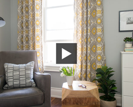 How To Transform A Room With Drapes