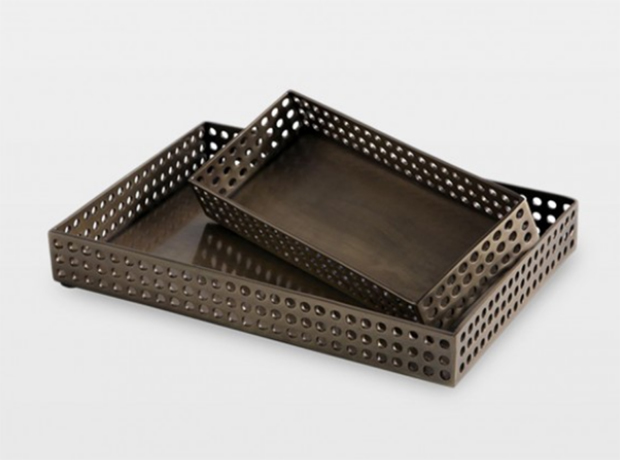 metal tray